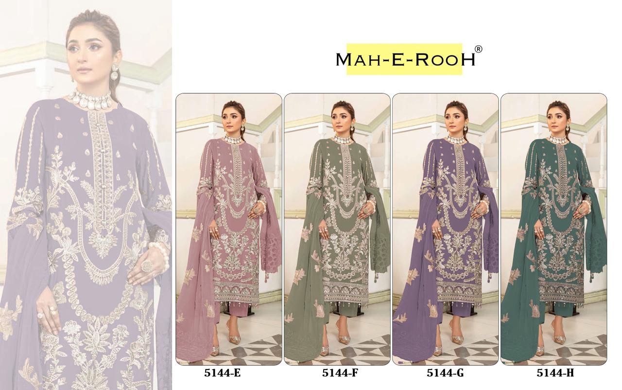Fox Georgette With Heavy Embroidery work Salwar Suit