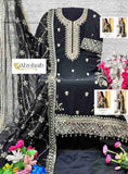 Georgette Embroidery Work Suit