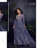 PREMIUM CHINON SILK HEAVY LOOK MULTI THREDS HANDWORK EMBRODARY SUIT