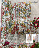 pure cotton print  with self work and Heavy Embrodairy patches Suiy