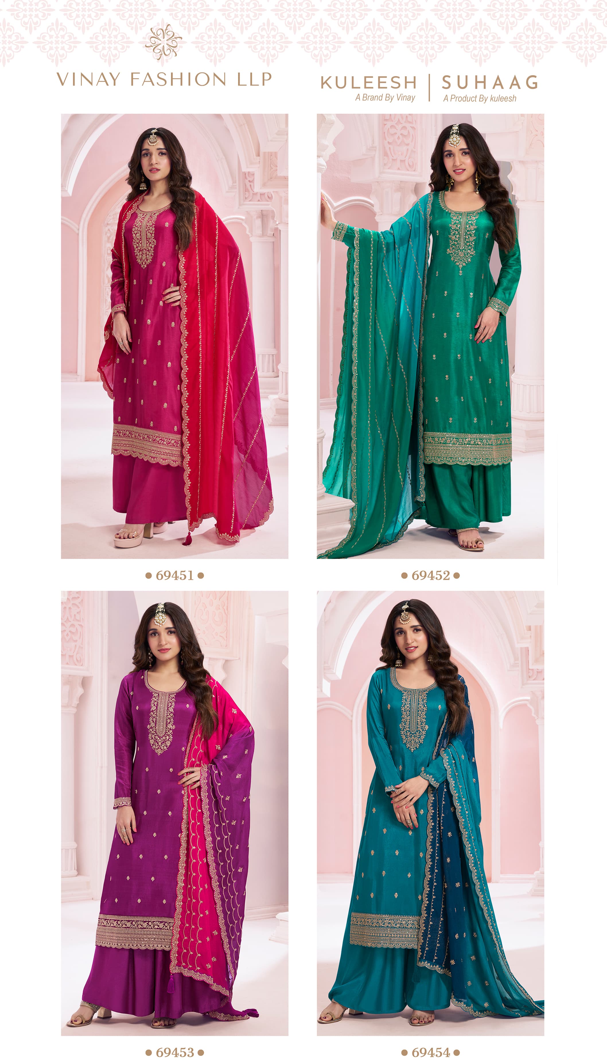 Heavy Embroidery worked Beautiful Salwar Suit